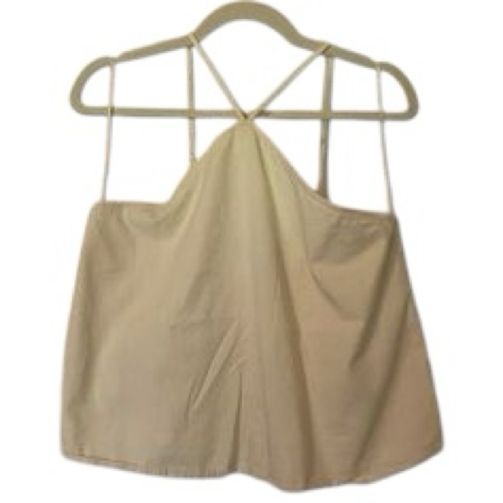 Banana Republic | Cotton Rayon Blend Flowy Halter Top Size L Large
